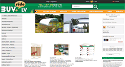 Desktop Screenshot of buvvide.lv